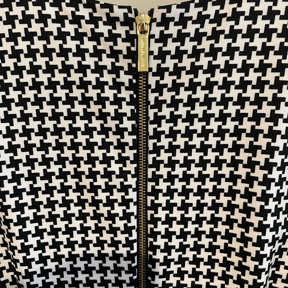 Michael Michael Kors Houndstooth Dress Size Medium - Picture 5 of 11